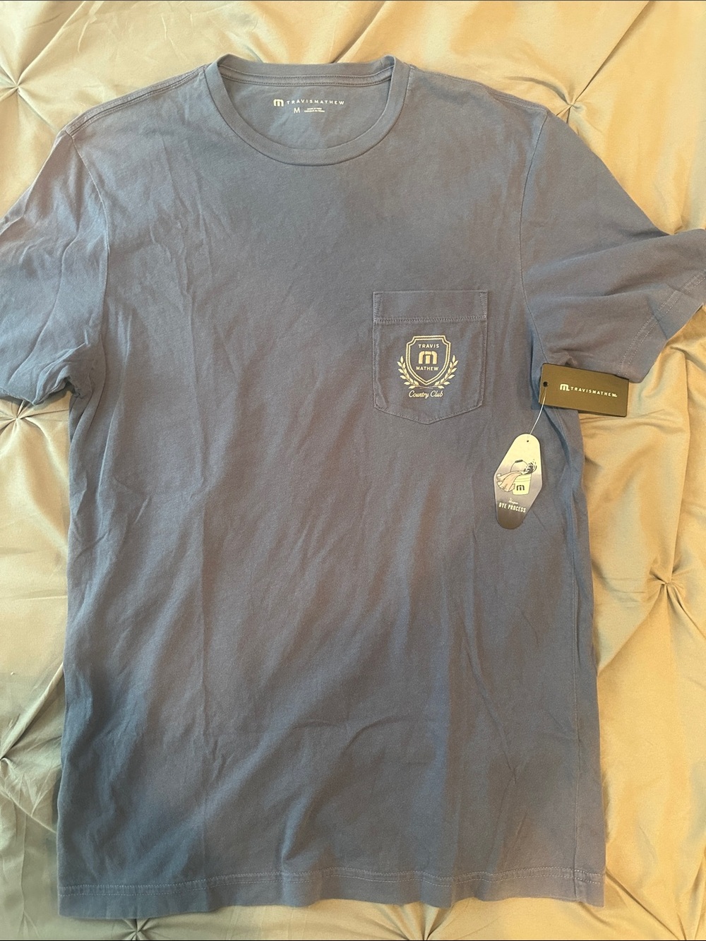 Travis Mathew Men's Short Sleeve Pocket Tee - Navy